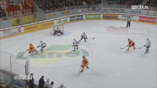 Hockey-NL, 36e journée: Bienne-Fribourg (2-0)