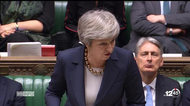 Theresa May défend son texte sur le Brexit devant le Parlement britannique