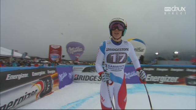 Garmisch (ALL), descente dames: 10e place provisoire pour Michelle Gisin (SUI)
