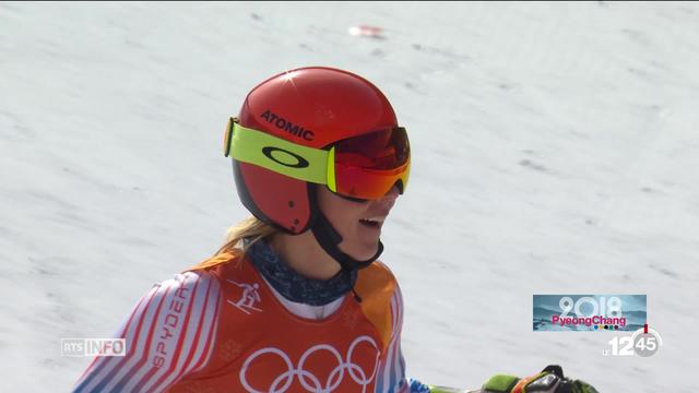 JO de Pyeongchang: Mikaela Shiffrin s’impose sur le slalom géant