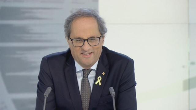 Changement de ton dans la crise en Catalogne