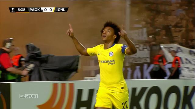 PAOK FC - Chelsea (0-1): le but du match