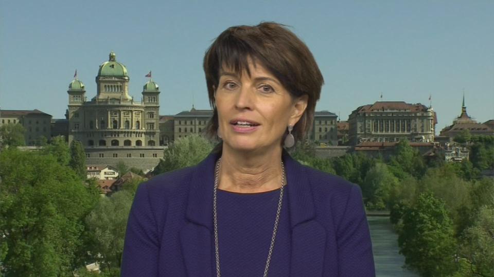 Doris Leuthard: "Je suis une femme PDC, par nature au centre"