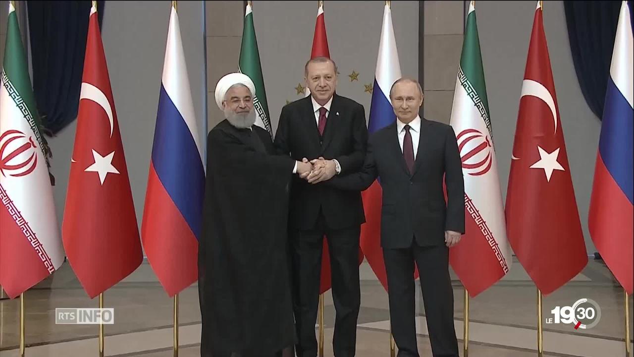 Partage de la Syrie: Erdogan, Poutine et Rohani s'imposent