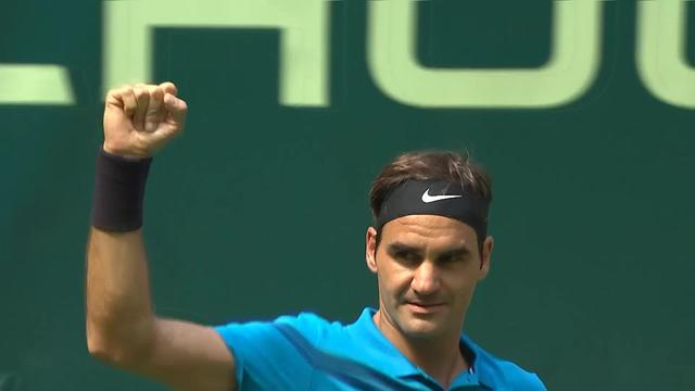 Halle, 1-4, R.Federer (SUI) - M.Ebden (AUS) 7-6, 7-5: Federer s'impose facilement