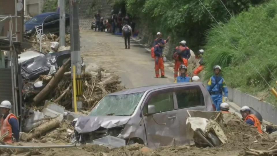 Les pluies torrentielles font une centaine de morts au Japon