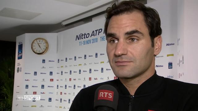 Tennis, Masters de Londres: Roger Federer analyse sa défaite
