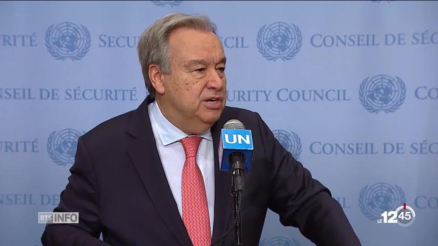 Réfugiés secourus par l’Aquarius: la réaction d’Antonio Guterres, secrétaire général de l’ONU