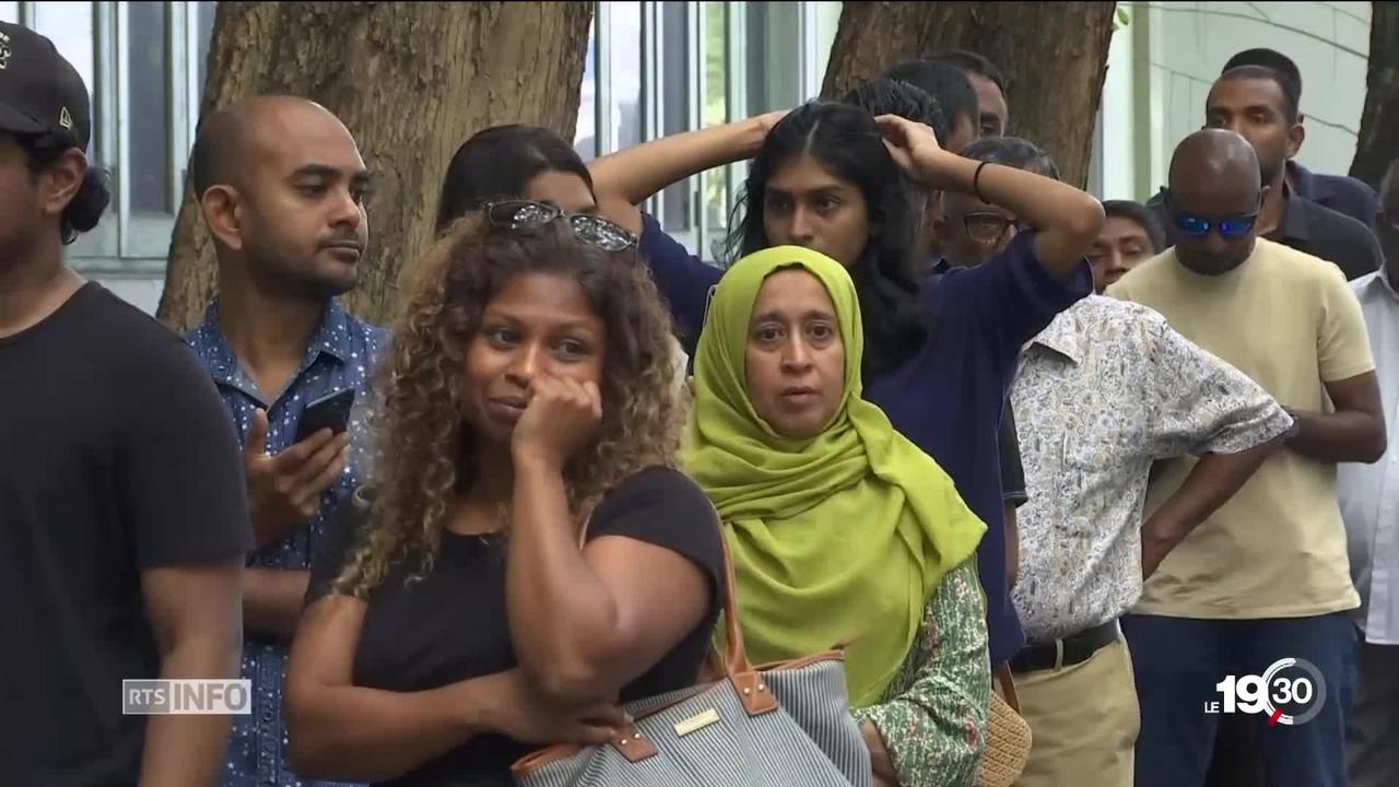 Aux Maldives, les habitants élisent leur président