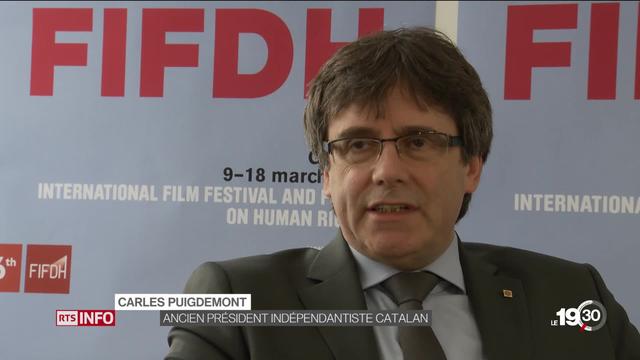 L'indépendantiste catalan Carles Puigdemont arrêté en Allemagne