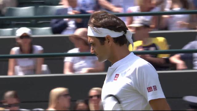 1-4, R.Federer (SUI) – K.Anderson (RSA) (6-2): Roger remporte facilement la première manche