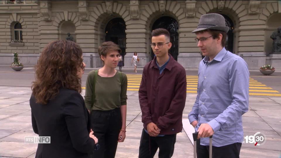 Stop au mitage du territoire: les jeunes Verts sous la Coupole fédérale pour défendre leur initiative