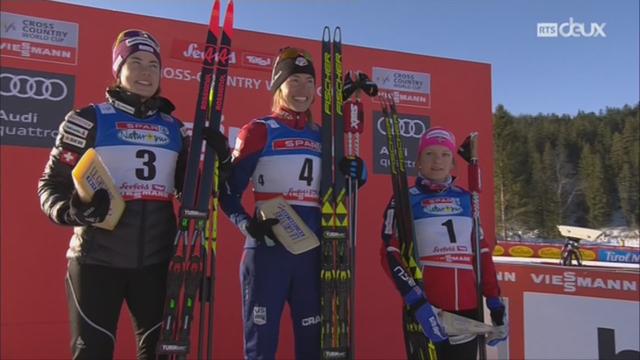 Ski nordique: Laurien van der Graaf remporte le sprint de Seefeld