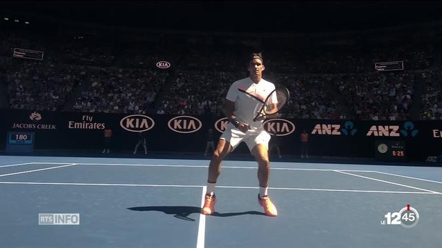Tennis-Open d’Australie: Federer s’est qualifié pour les quarts de finale contre le Hongrois Marton Fucsovics