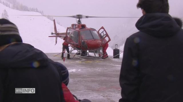 Evacuations de Zermatt par hélicoptère