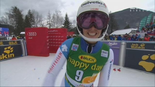 Kranjska Gora (SLO), slalom féminin, 2e manche: Michelle Gisin (SUI)