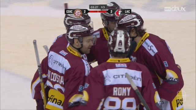 Hockey- LNA (43e j.): Genève bat Lausanne (4-3)