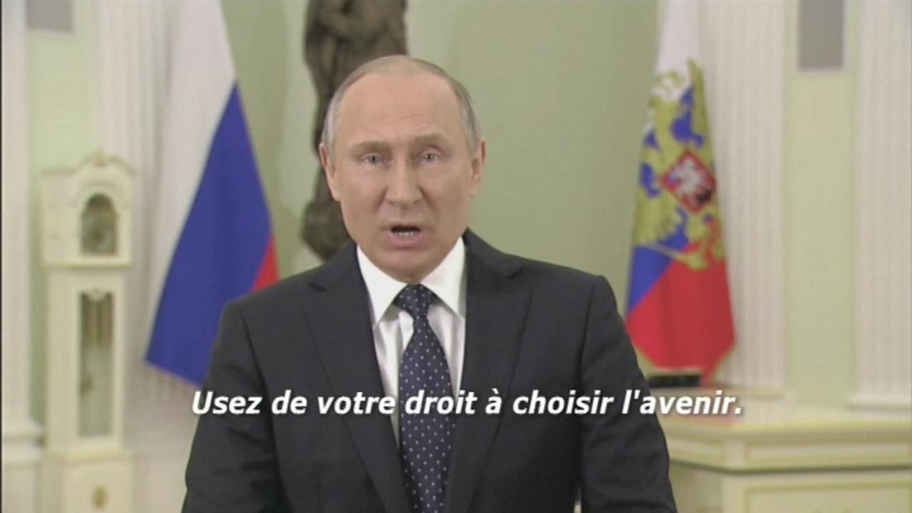 Vladimir Poutine appelle à voter