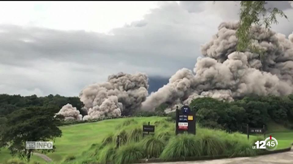 Guatemala: l’éruption du Volcan de Fuego entraîne l’évacuation de milliers de personnes