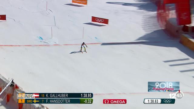 JO PyeongChang - Slalom : Wendy Holdener remporte la médaille d’argent