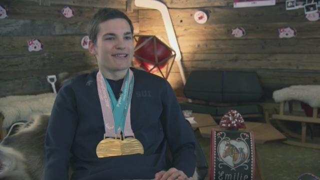 Le Valaisan Théo Gmür, triplé champion paralympique à PyeongChang, se confie
