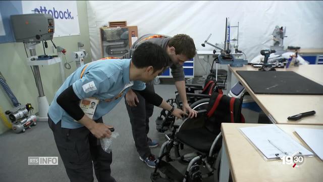 Paralympiques: un atelier dédié au matériel orthopédique