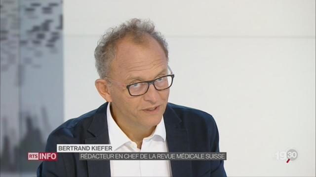 Coûts de la santé: entretien avec le médecin Bertrand Kiefer