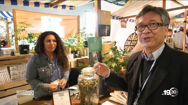 Salon Mednat à Lausanne: le cannabis fait son entrée