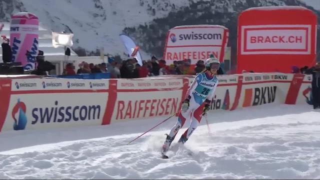 St-Moritz (SUI), qualification du slalom parallèles dames: Aline Danioth (SUI)