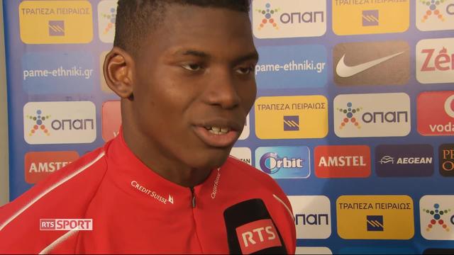 Grèce - Suisse 0-1: interview d'après match de Breel Embolo