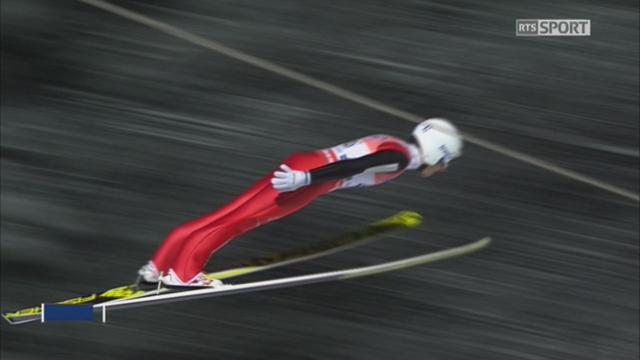 Oberstdorf (ALL), vol à ski, 2e manche: Simon Ammann (SUI)