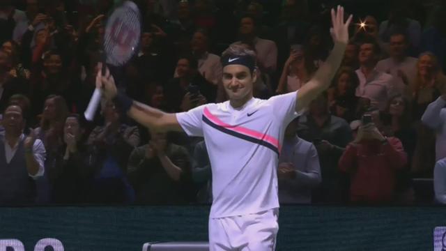 Finale, R. Federer (SUI) bat G. Dimitrov (BUL) 6-2, 6-2: les meilleurs moments du match