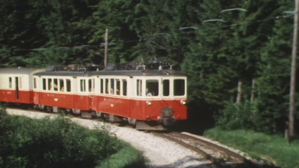 Le petit train Yverdon - Sainte-Croix