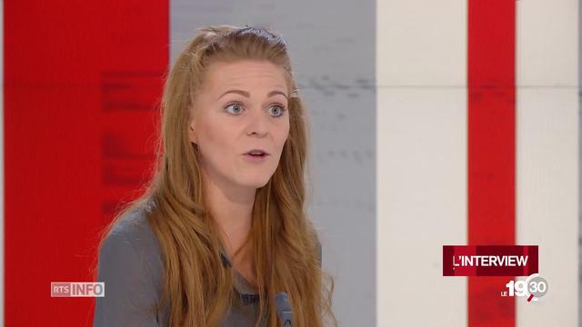 Marie Robert, cuisinière suisse de l'année, défend le droit au bien-manger pour tous.