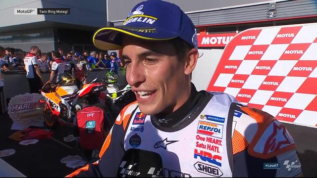 MotoGP, GP du Japon (#16): Interview du champion du monde Marc Marquez (ESP)