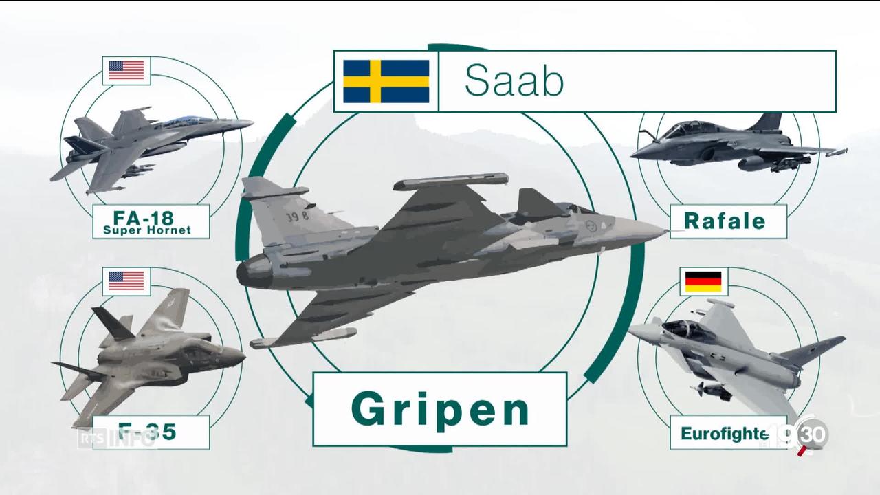 Avions de combat pour la Suisse: Cinq constructeurs sont sur les rangs, Boeing, Airbus, Dassault, Saab et Lockheed Martin