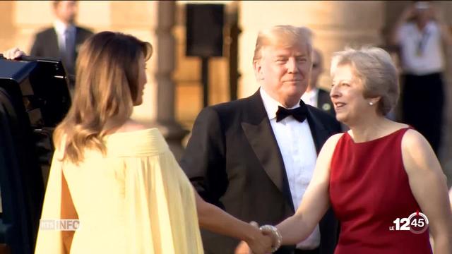 Une rencontre tendue attendue entre Donald Trump et Theresa May