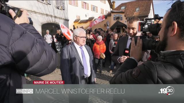 Le maire autonomiste de Moutier Marcel Winistoerfer a été réélu