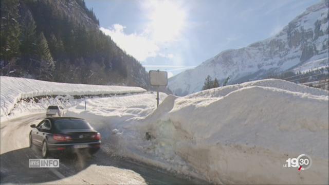 VS: la route conduisant à Loèche-les-Bains ouvre à nouveau