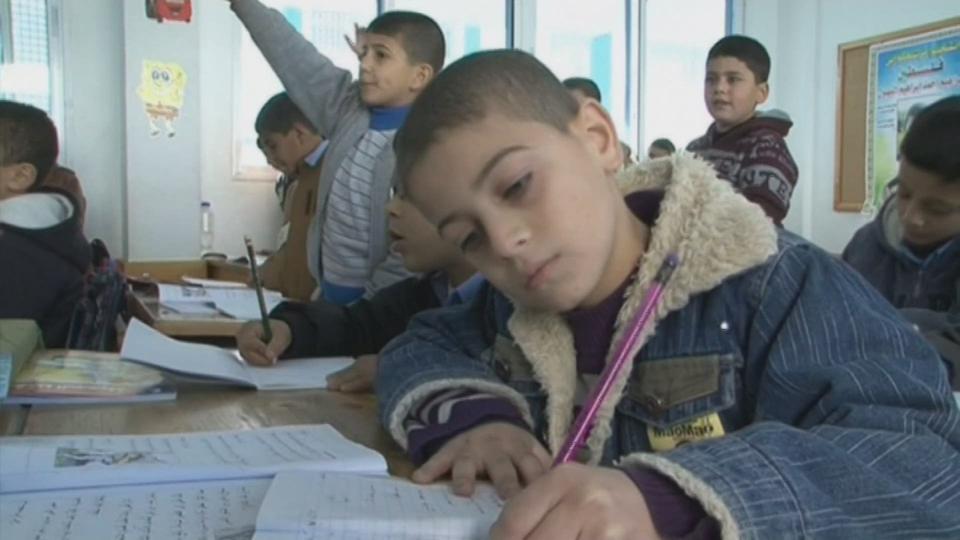 La rentrée a eu lieu comme prévu dans les écoles palestiniennes de l'ONU