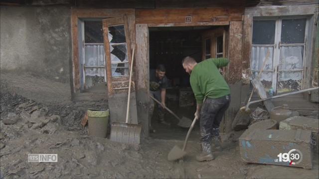 Champéry: des habitants évacués après la coulée de boue