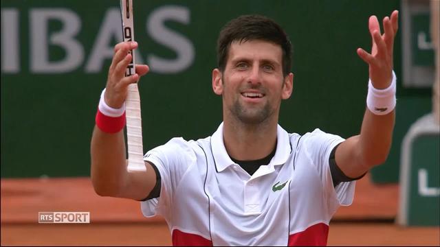 Djokovic affrontera Verdasco en huitième de finales à Roland Garros. [RTS]