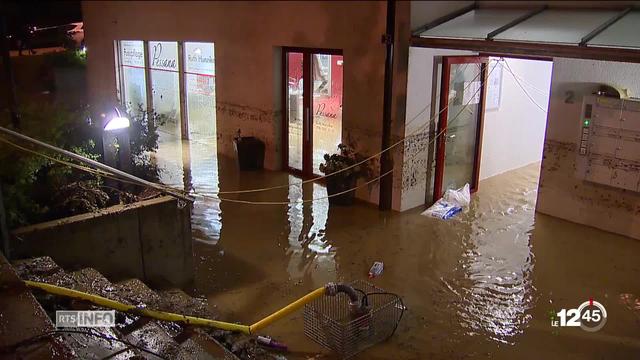 Les pluies abondantes et la grêle ont provoqué quelques dégâts en Suisse alémanique