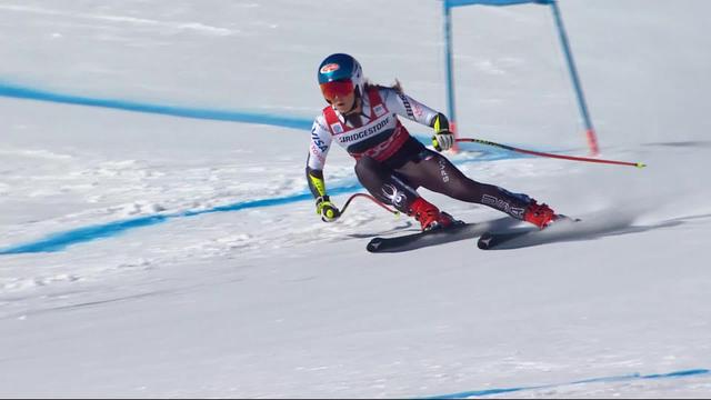 St-Moritz (SUI), Super G dames: Mikaela Shiffrin (USA)