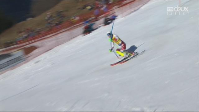 Wengen (SUI), 2e manche de slalom: Sandro Simonet (SUI)