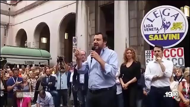 En Italie, Matteo Salvini, nouveau Ministre de l'intérieur, annonce une hausse des expulsions de clandestins