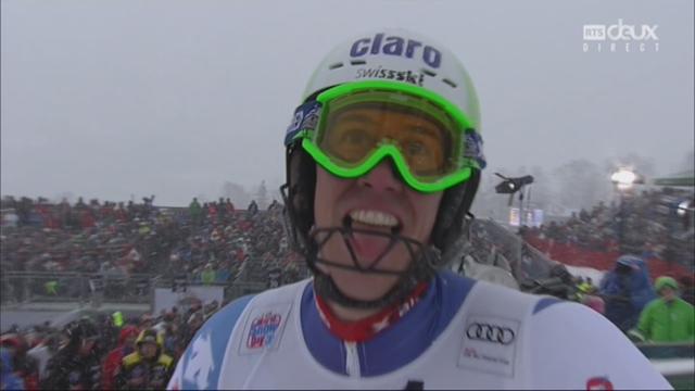 Kitzbuehel (AUT), slalom messieurs 2e manche: Ramon Zenhaeusern (SUI)