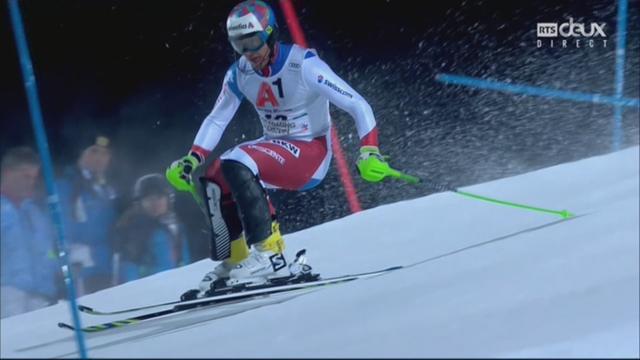 Schladming (AUT), slalom masculin, 2e manche: Luca Aerni (SUI)