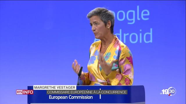 L'Europe attaque l'empire Google. Elle lui inflige une amende de 5 milliards de francs pour abus de position dominante