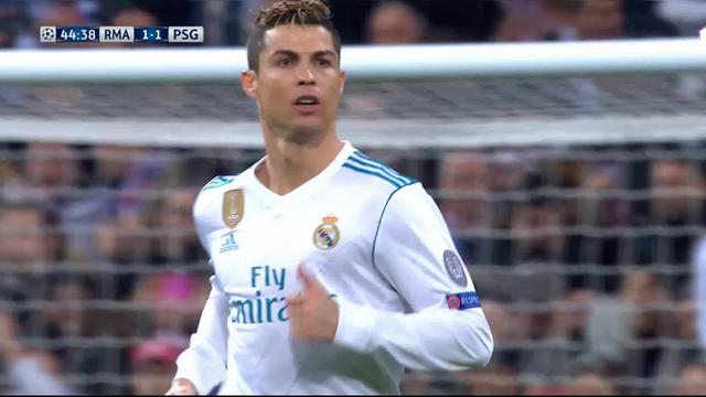 1-8e de finale, Real Madrid – Paris Saint-Germain (1-1): 45e Cristiano Ronaldo